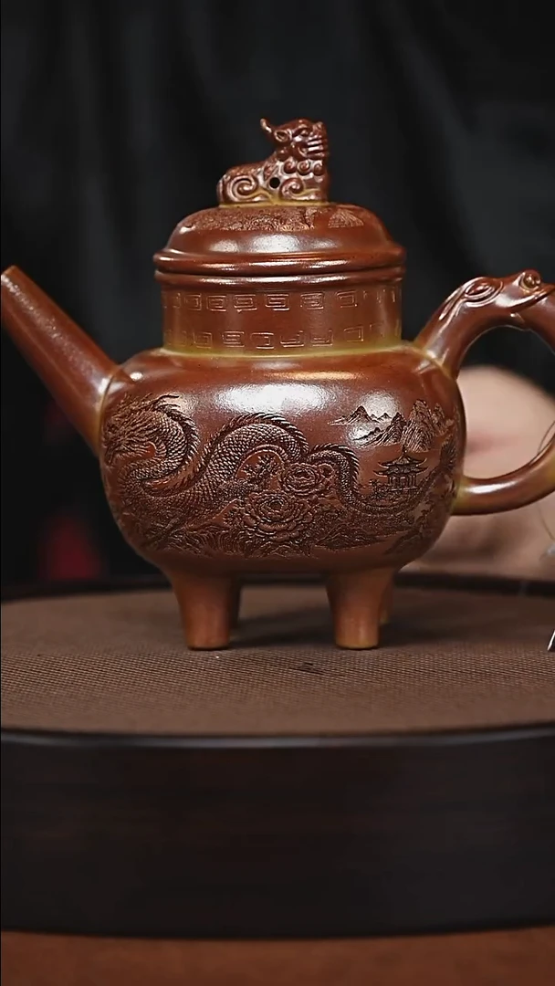 茶壶紫砂原矿紫砂壶
