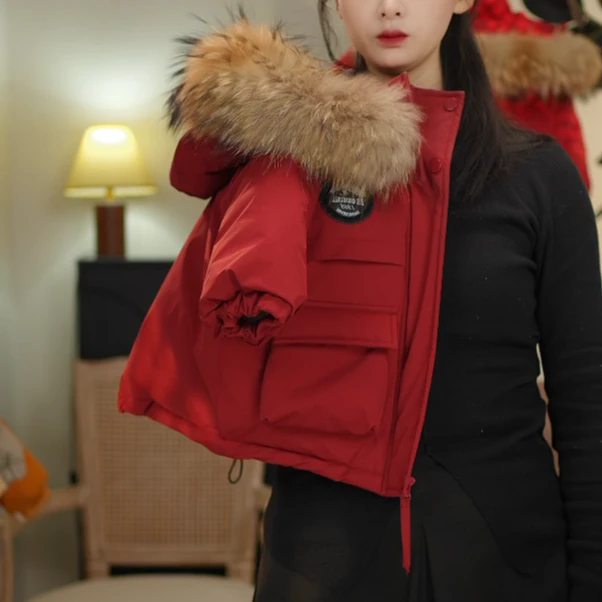 【现货】2024冬季新款儿童韩版时尚百搭保暖加厚羽绒服外套58532