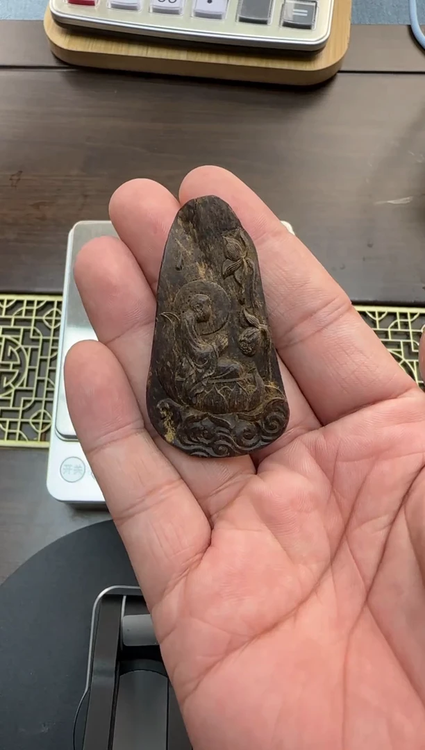 【闪购商品】沉香手把件LC3 惠安沉水手把件 沉香天然野