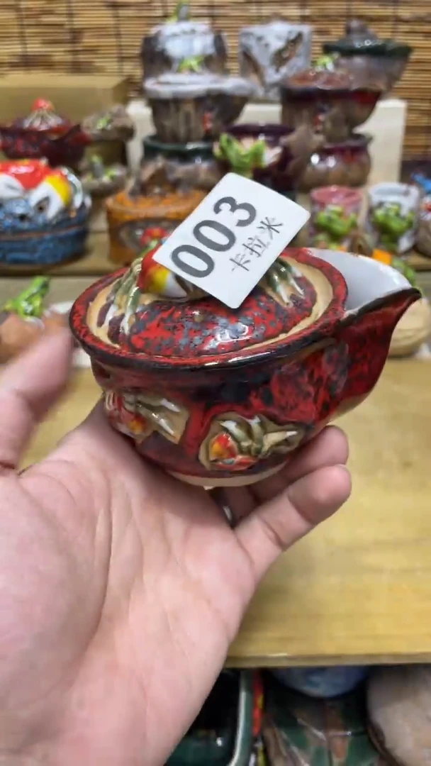 一***间003精美粗陶手工柴烧