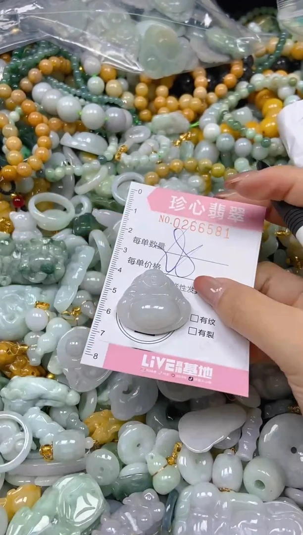 翡翠未镶嵌颈饰闪购0266581多样性发其一