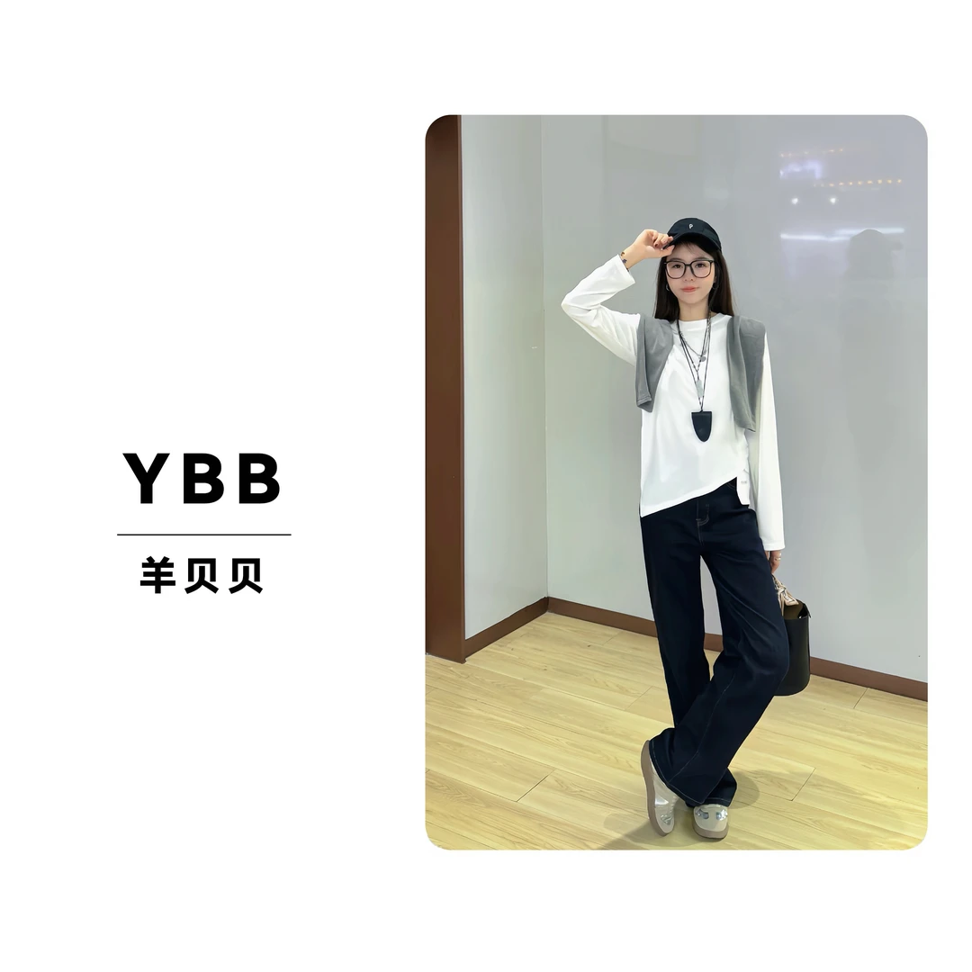 BXB【欧若风集合链接】长袖时尚女款休闲运动宽松网红潮流牛仔百搭