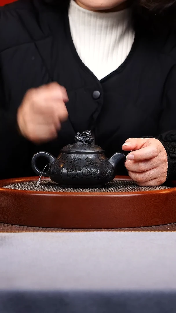 茶壶紫砂宜兴紫砂 汪东升