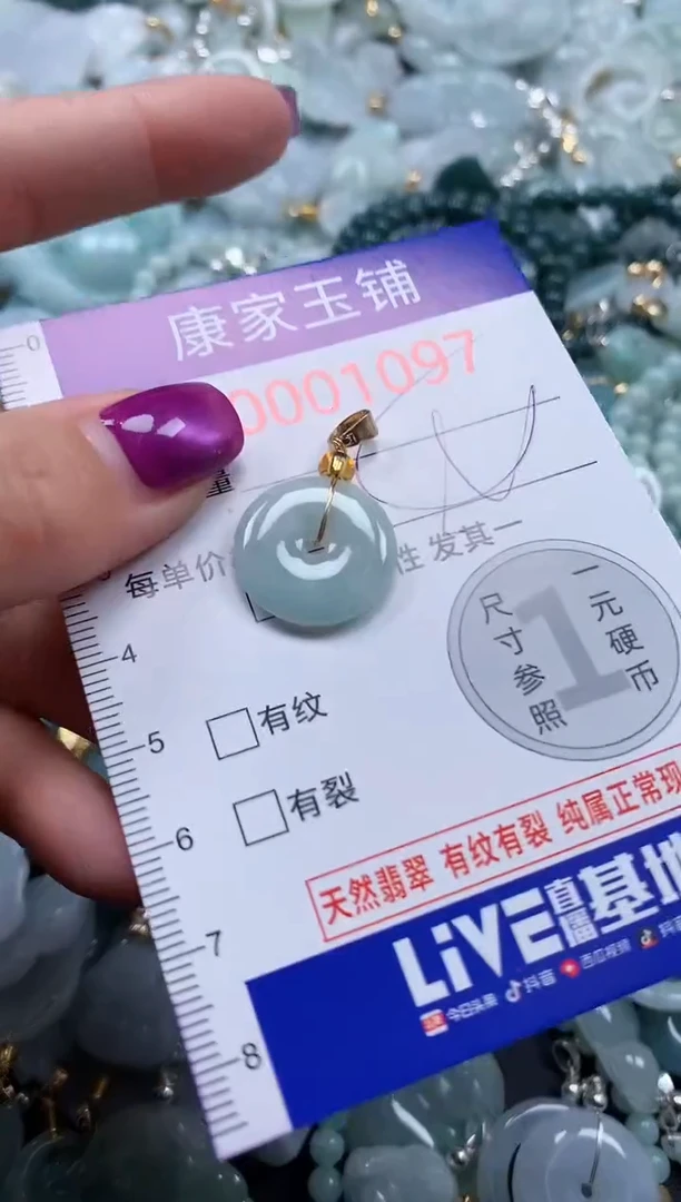 颈饰未镶嵌翡翠1097