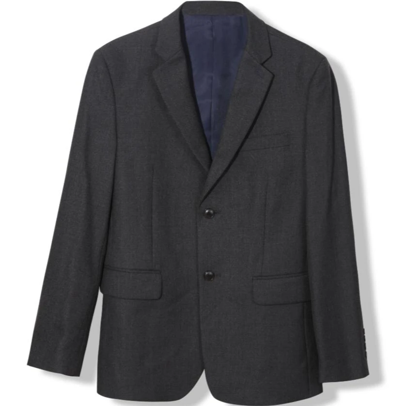 DEPO3274男士秋冬商务休闲单西时尚百搭气质双扣休闲羊毛西装