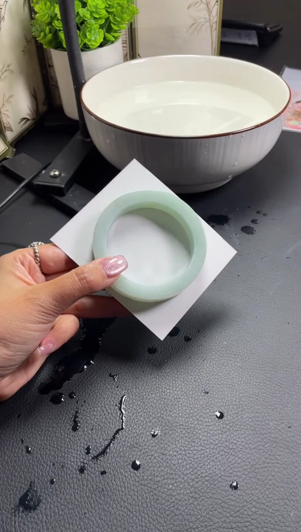 未镶嵌手镯定制翡翠正圈AJH01SZDZS