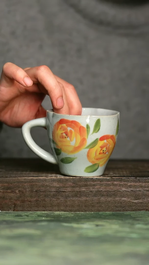 【闪购商品】青诗集手工手绘瓷器