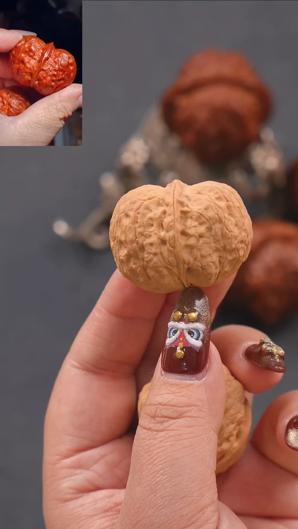 【闪购商品】文玩核桃把件39天启元宝