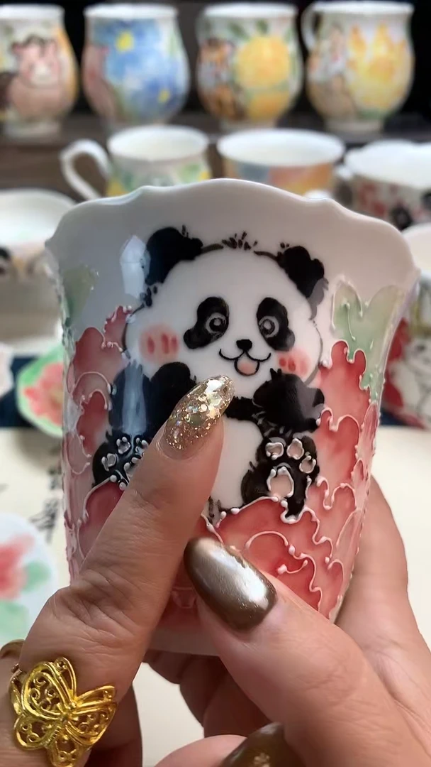 一味*芙蓉映喜杯