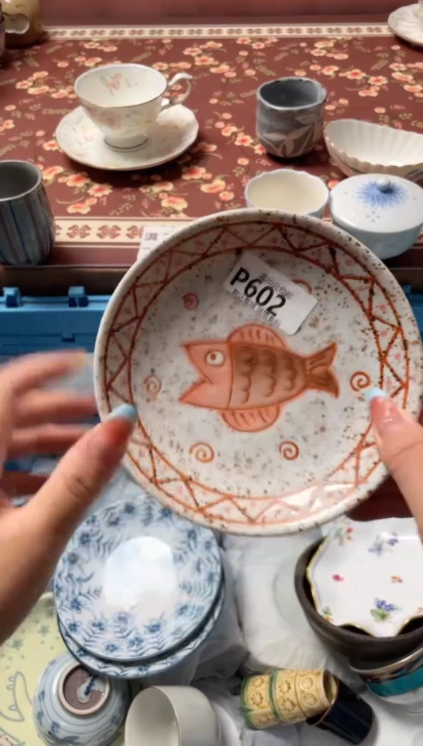 瓷片家**宝瓷器瓷器P602