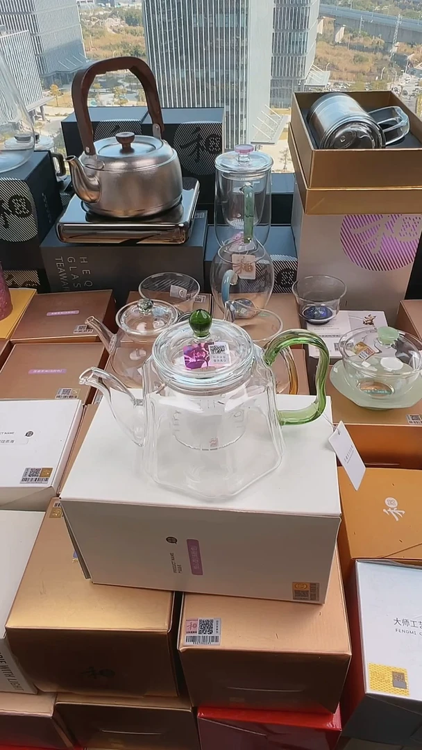 @@禾器晶彩锦瑞壶湖绿色