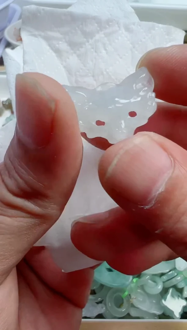 散珠翡翠244号链接，A货翡翠