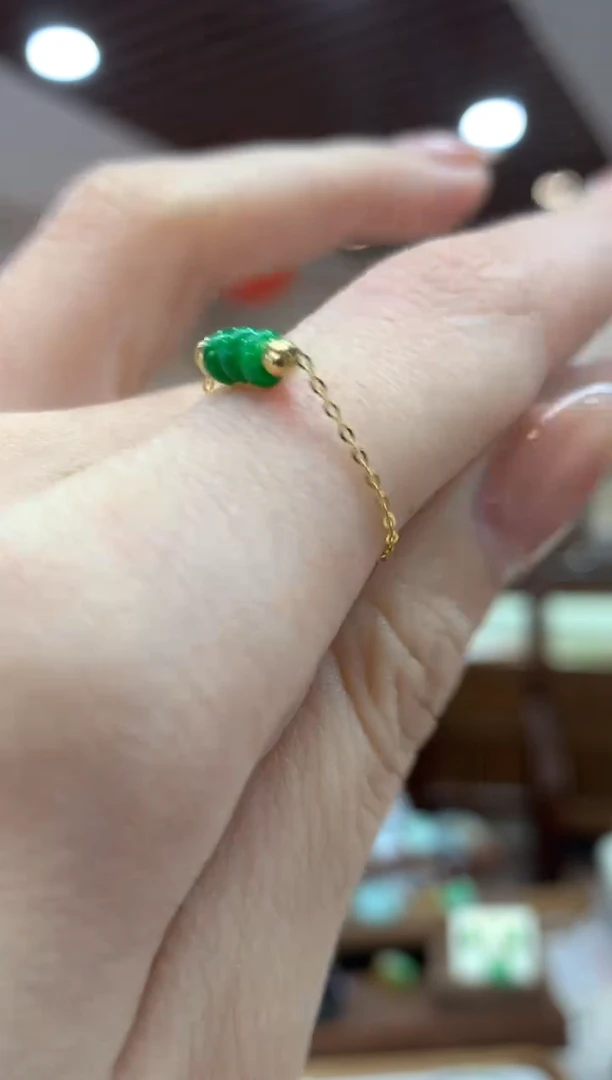 翡翠戒圈未镶嵌戒圈