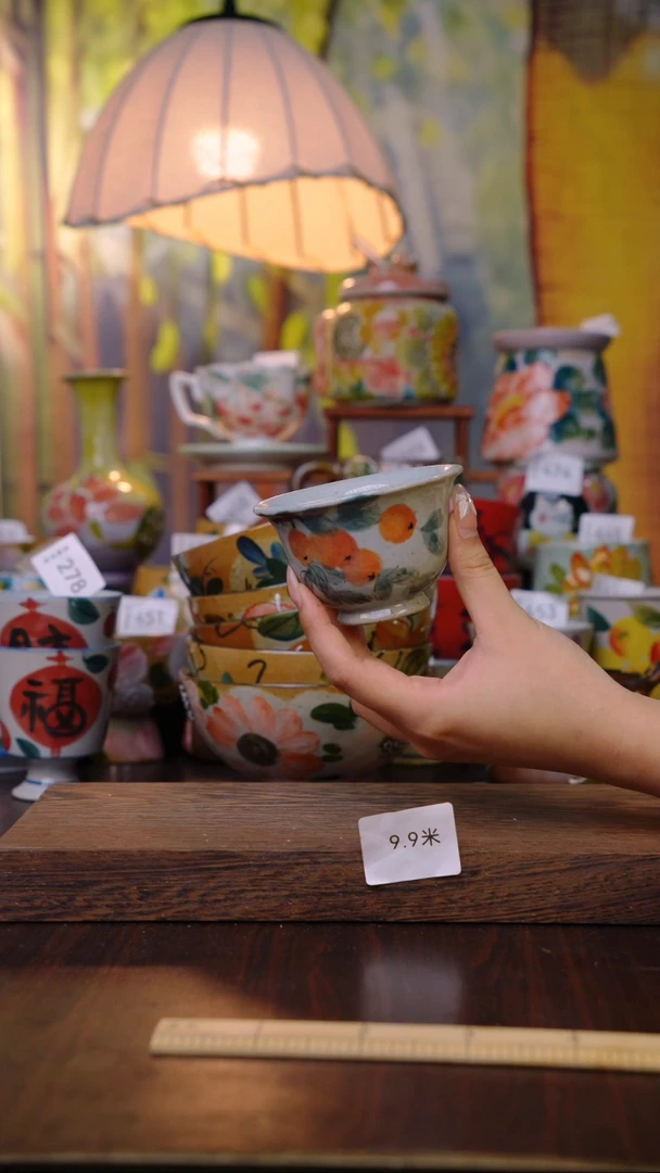 摆件泥垚手作 景德镇手工手绘器物