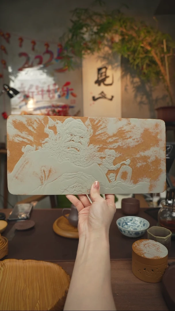 【闪购商品】福利龙年收官金包玉石料钟馗盘