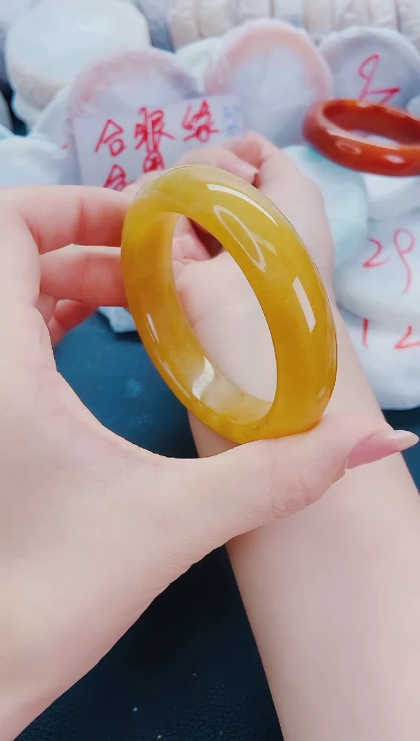 石英质玉手镯未镶嵌J54-56-57