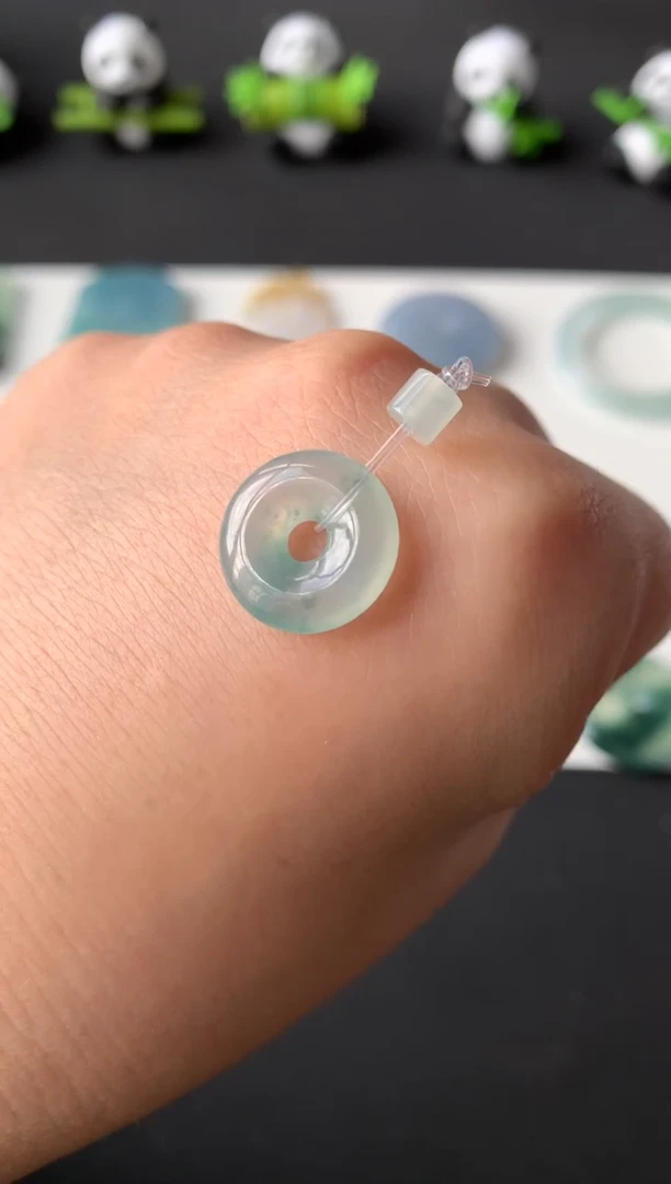 未镶嵌定制翡翠尺寸14.8*3.7