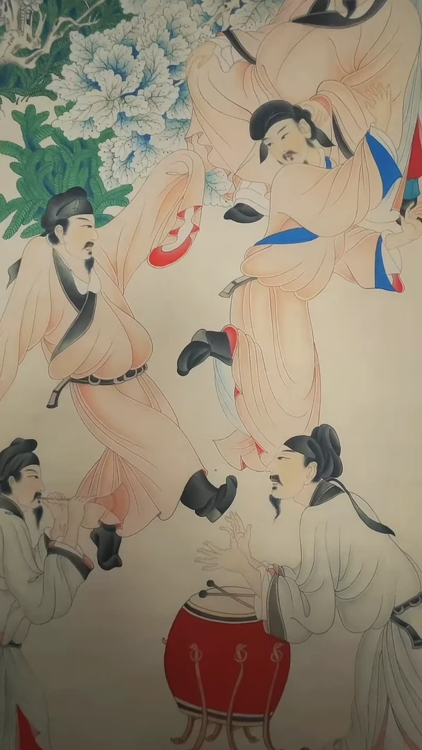 竖款【辽拍】张先生-画作（7.8尺）V250122-1-30