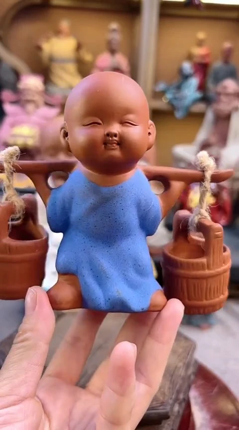 紫砂茶宠器闵茶宠摆件