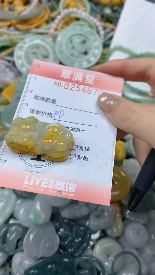 未镶嵌挂件翡翠闪购0254670