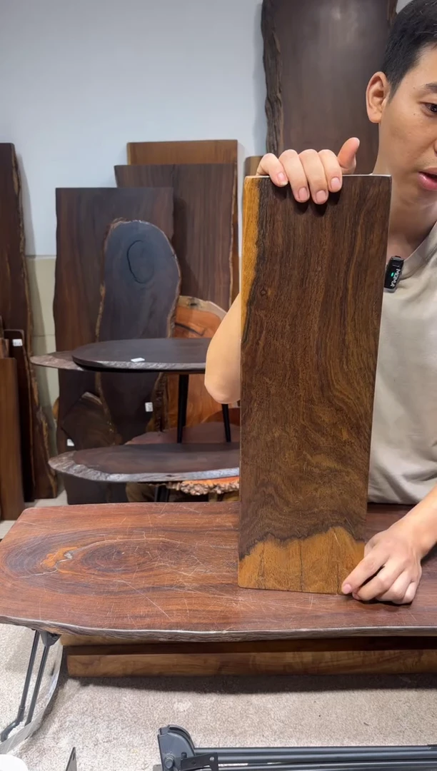 风车木（黑檀木）尺寸54*16*2.3编号066