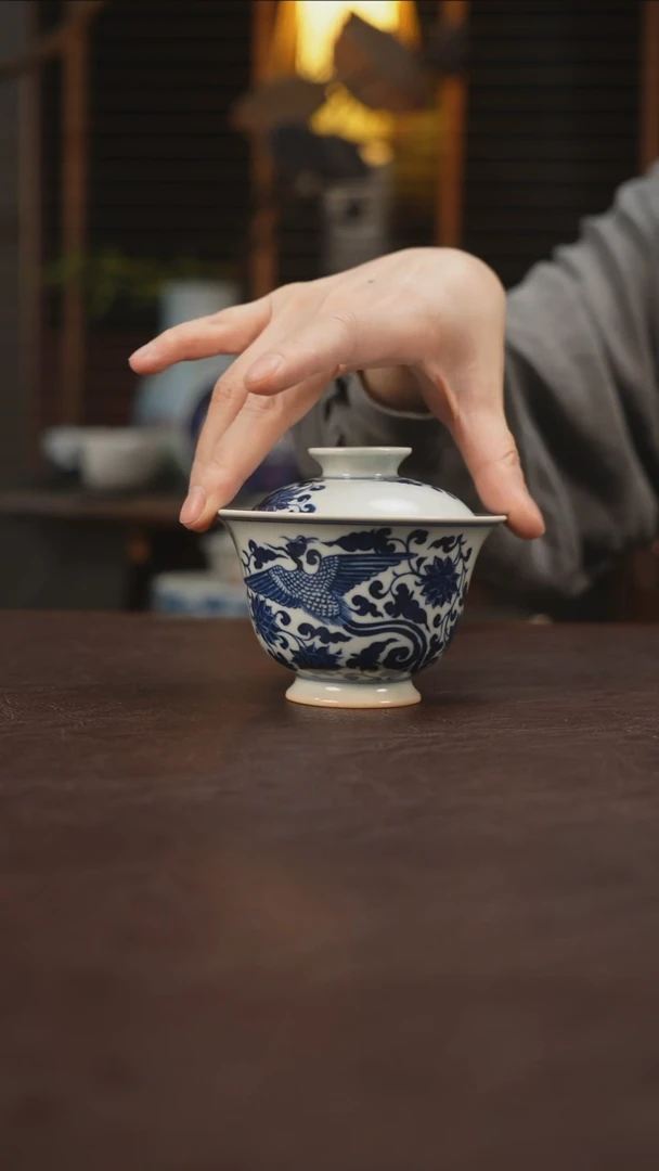 杯景德镇陶瓷杯碗柴烧多人S8