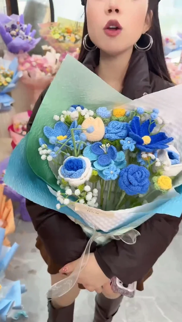 非遗手工定制花束，孤品清仓！