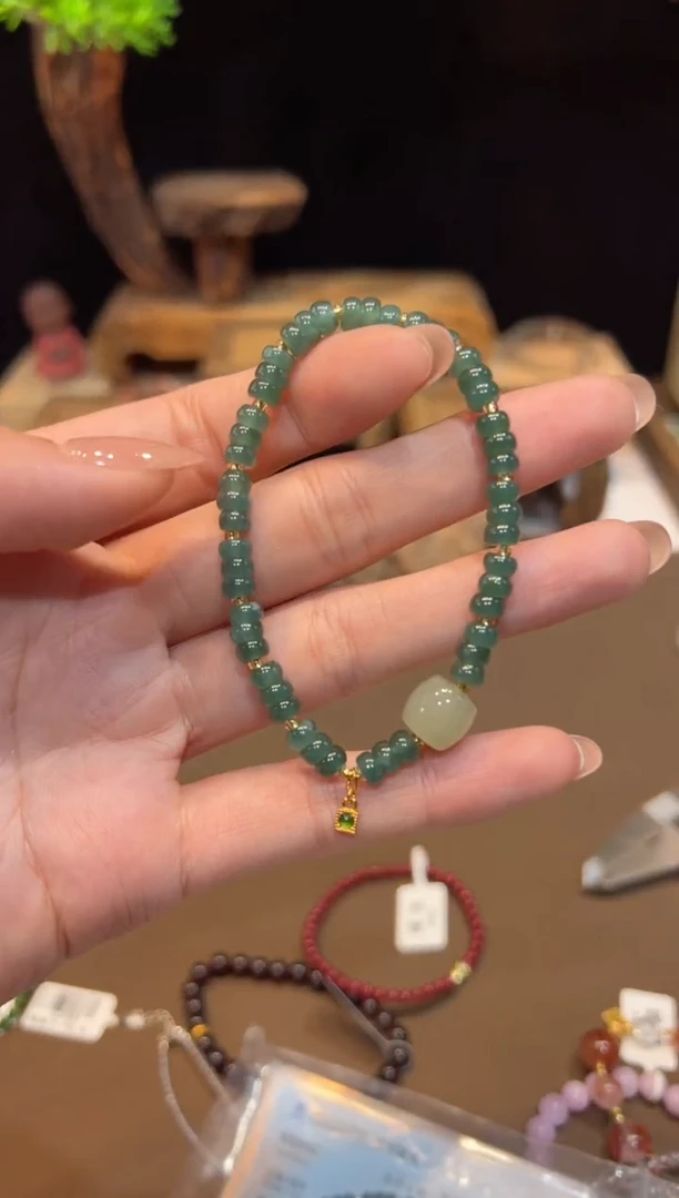 未镶嵌手链翡翠手饰@@A6466