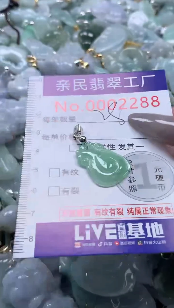 颈饰未镶嵌翡翠2288