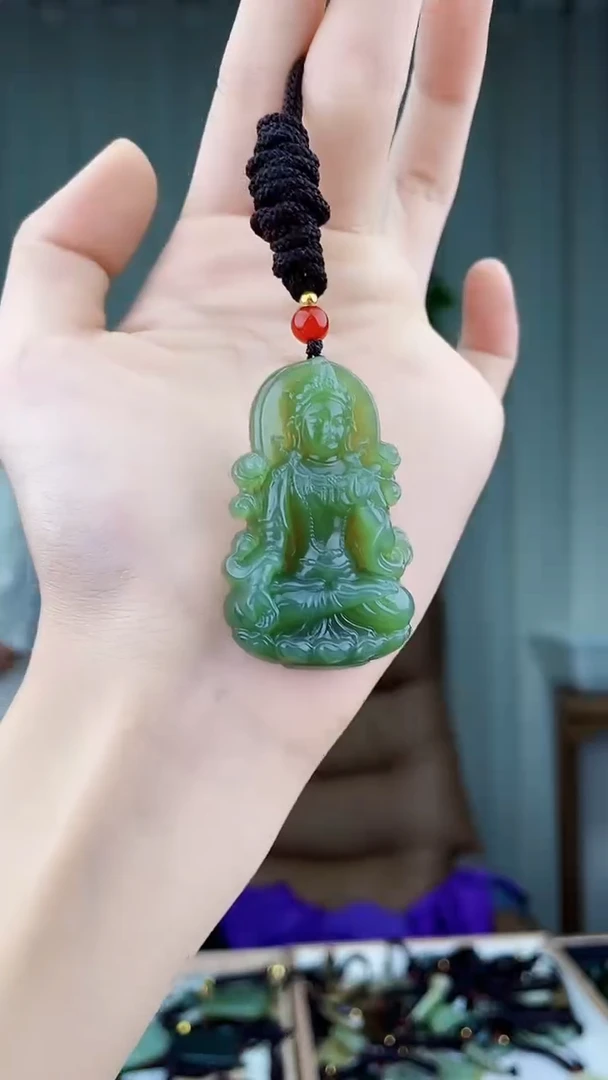 颈饰未镶嵌和田玉和田玉拍一发一，多样性发货！