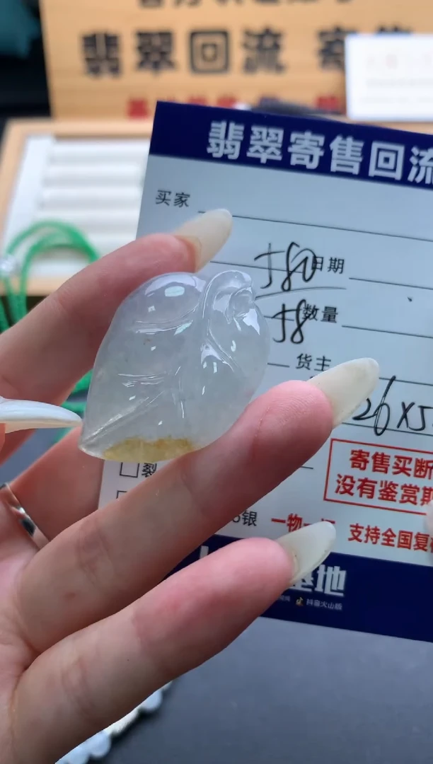 翡翠未镶嵌颈饰10139565