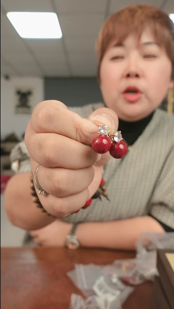 无合金戴妃款   耳钉