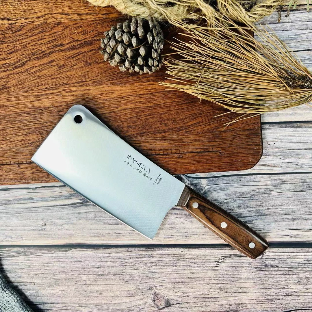 高档菜刀斩骨刀锋利剁骨厨师刀家用厨房刀砍骨刀刀具专用刀125