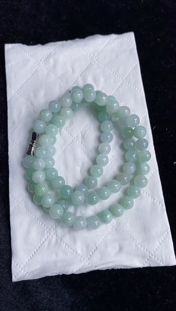 未镶嵌手串翡翠184天然缅甸翡翠A货一物一证