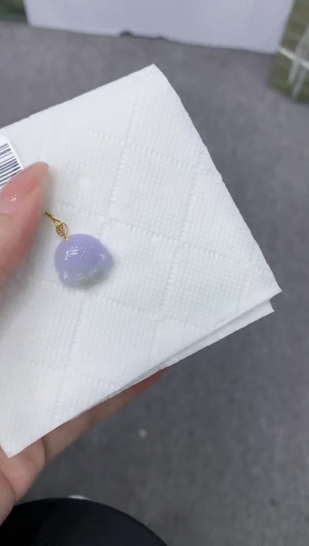 翡翠18K金镶嵌颈饰111111111
