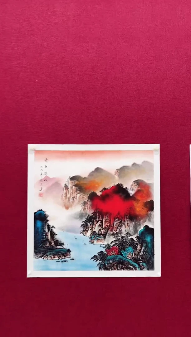 国画张现民的国画作品