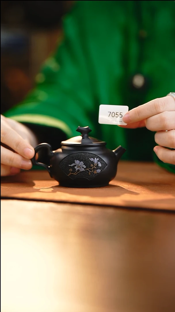 雲梦茶器紫陶茶壶7055