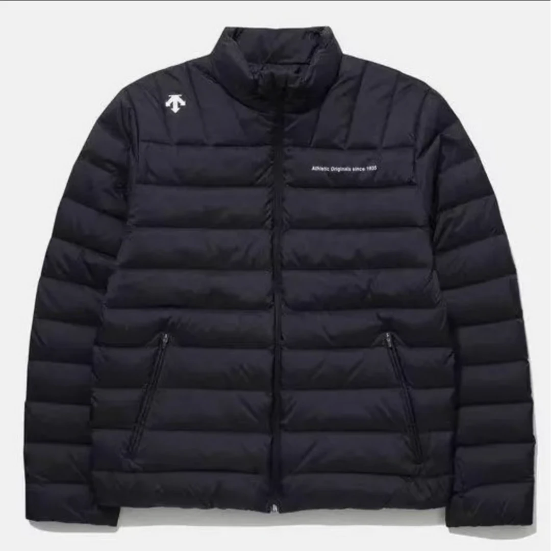 DESCENTE/迪桑特运动休闲短款立领羽绒服男女冬季保暖SO323XDJ95