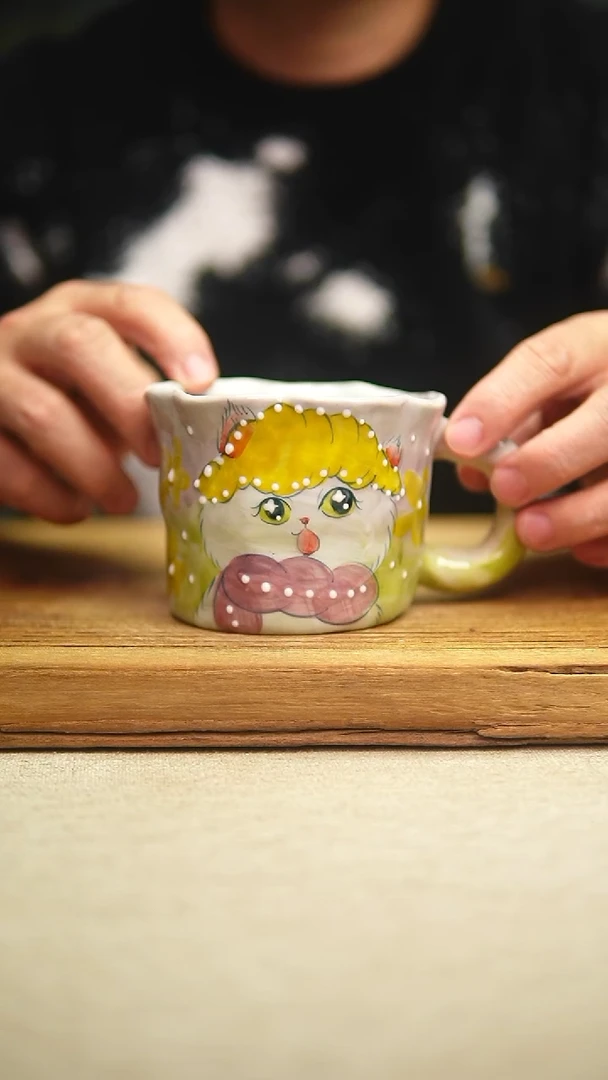 @@陶园瓷舍@@纯手工手绘@高温釉下彩