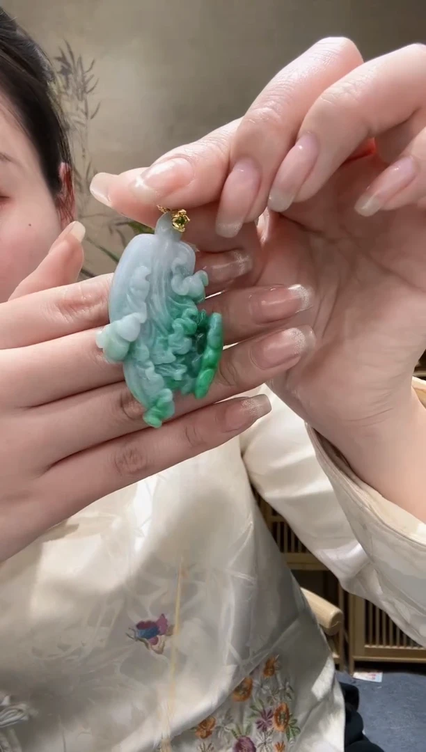 【闪购商品】翡翠耳饰未镶嵌吊坠