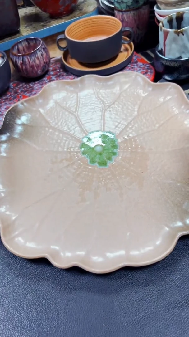 瓷片盘子本店全场满20包邮