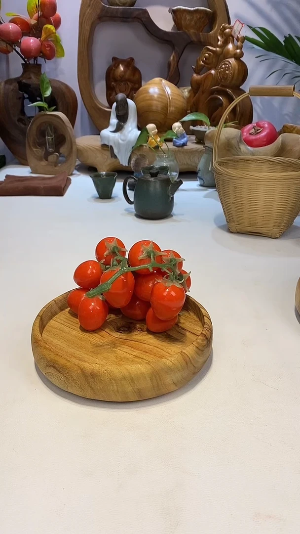 【闪购商品】香樟木A1小圆盘干泡/尺寸17*4
