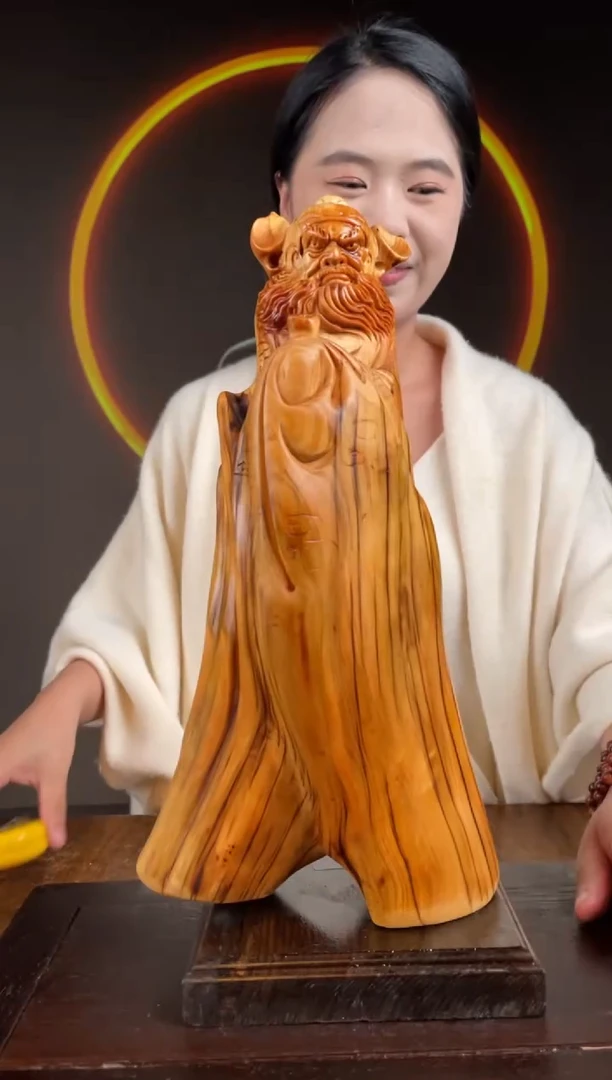 柏木（崖柏）手工摆件,先抢先得!编号:25