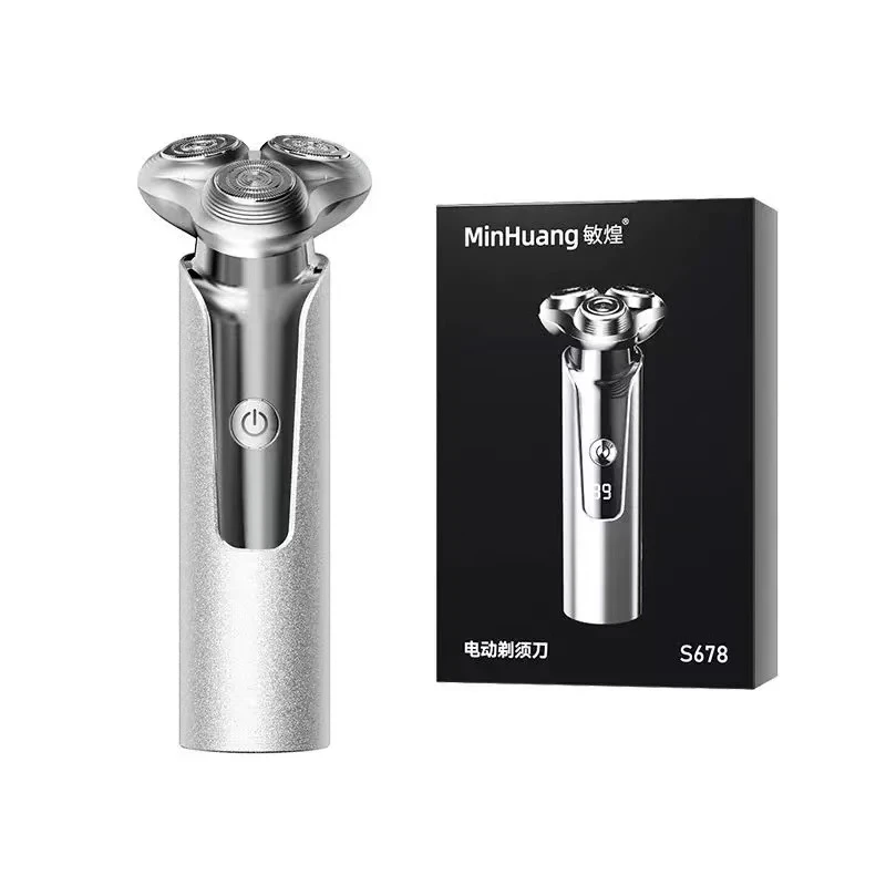 准新品  【按照主播讲解拍】MinHuang S678 家庭电动剃须刀