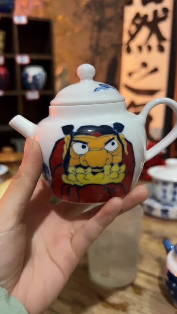 【闪购商品】观云听雨原创手绘茶具