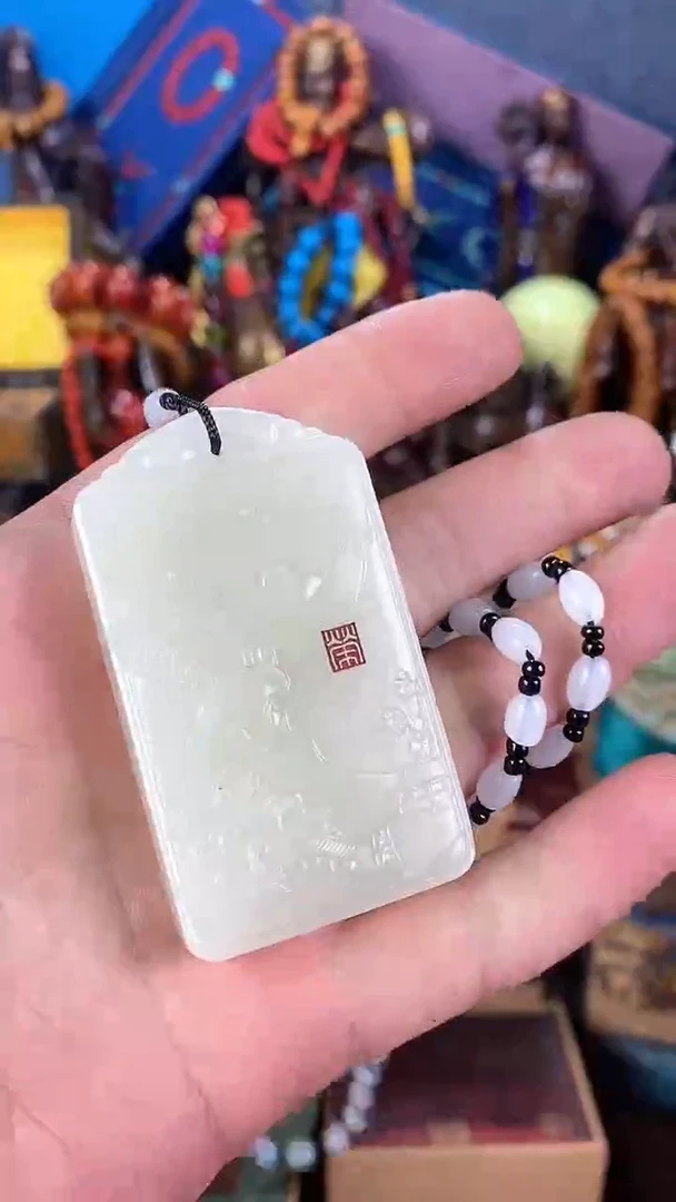 【闪购商品】和田玉（糖玉）颈饰未镶嵌猪妹专属精品摆件