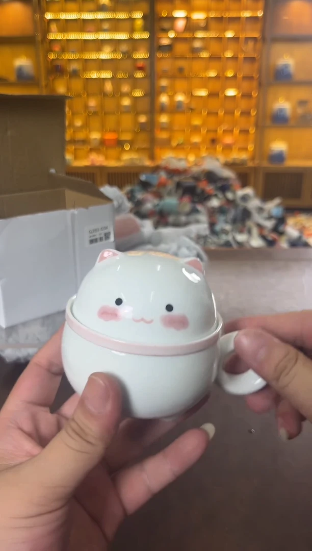 瓷片花溪陶瓷00000猫咪个人泡