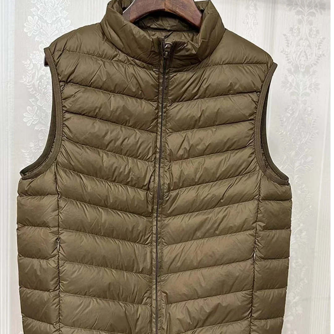 3503军绿色G《寂静雪山》男女同款加厚马甲