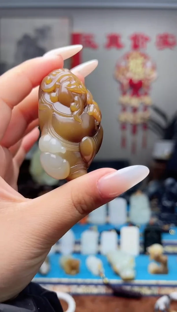 【闪购商品】和田玉挂件未镶嵌1