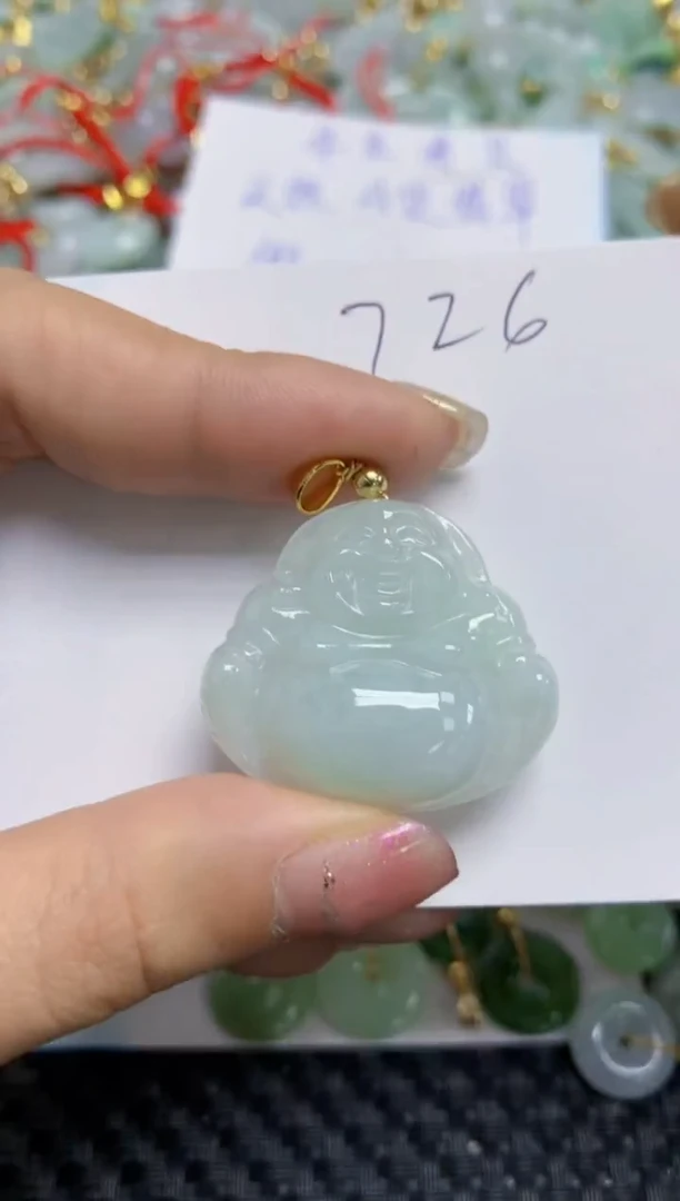 【闪购商品】翡翠颈饰合金天然A货翡翠